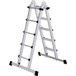 MUNK Günzburger Steigtechnik 32123 Aluminium Teleskopleiter Arbeitshöhe (max.): 6.4 m 18 kg