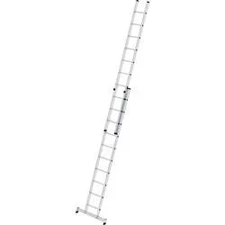MUNK Günzburger Steigtechnik 20410 Aluminium Schiebeleiter Montage mit Werkzeug Arbeitshöhe (max.): 6 m 13.5 kg