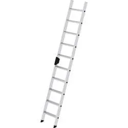 MUNK Günzburger Steigtechnik 40310 Aluminium Anlegeleiter Arbeitshöhe (max.): 3.8 m 6.8 kg