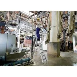 MUNK Günzburger Steigtechnik 41634 Aluminium Stufen-Stehleiter Arbeitshöhe (max.): 5.5 m
