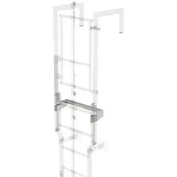 MUNK Günzburger Steigtechnik 68972 Ausstiegstritt Montage mit Werkzeug