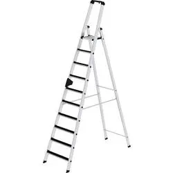 MUNK Günzburger Steigtechnik 41510 Aluminium Stufen-Stehleiter Arbeitshöhe (max.): 4.5 m 14.9 kg