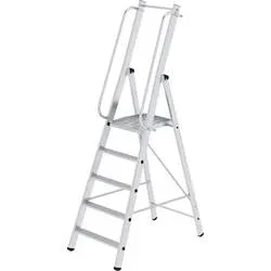 MUNK Günzburger Steigtechnik 51095 Aluminium Plattformleiter Arbeitshöhe (max.): 3.13 m 11.9 kg