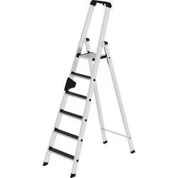 MUNK Günzburger Steigtechnik 41626 Aluminium Stufen-Stehleiter Arbeitshöhe (max.): 3.5 m 9.5 kg