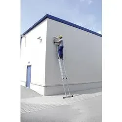 MUNK Günzburger Steigtechnik 20814 Aluminium Schiebeleiter Montage mit Werkzeug Arbeitshöhe (max.): 8.3 m