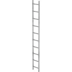MUNK Schachtleiter Stahl verzinkt 300mm breit 10 Sprossen 2,80m lang