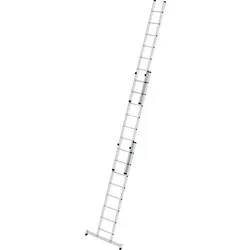 MUNK Günzburger Steigtechnik 20608 Aluminium Schiebeleiter Montage mit Werkzeug Arbeitshöhe (max.): 6.9 m 19.5 kg