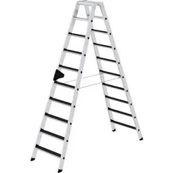 MUNK Günzburger Steigtechnik 41643 Aluminium Stufen-Stehleiter Arbeitshöhe (max.): 4 m 17.3 kg
