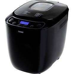 DOMO B3973 Brotbackautomat Timerfunktion, mit Display Schwarz
