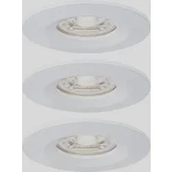 Paulmann 94299 EBL Nova mini Coin LED-Einbauleuchte 3er Set LED 4 W Weiß