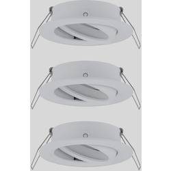 Paulmann 92486 EBL Choose Einbauring 3er Set 10 W Weiß