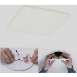 Paulmann 92395 EB Panel Veluna VariFit LED-Einbauleuchte 17 W Satin