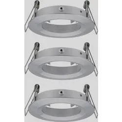 Paulmann 92484 EBL Choose Einbauring 3er Set 10 W Aluminium (gedreht)