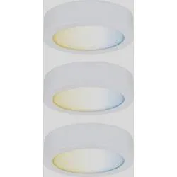 Paulmann CC Start Disc Unterbauleuchte 3er Set 2.10 W Warmweiß Weiß
