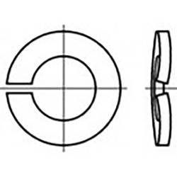 TOOLCRAFT TO-6854376 Federringe Innen-Durchmesser: 27 mm DIN 128 Federstahl feuerverzinkt 100 St.