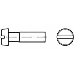 TOOLCRAFT TO-6864876 Zylinderkopfschraube M2 3 mm Schlitz ISO 1207 Stahl verzinkt 200 St.