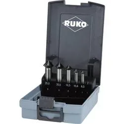 RUKO ULTIMATECUT 102791EPRO Kegelsenker-Set 6.3 mm, 10.4 mm, 16.5 mm, 20.5 mm, 25 mm HSS 1 St.
