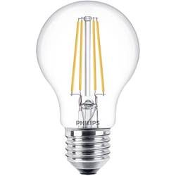 Philips LED 76393000 LED EEK E (A - G) E27 7 W = 60 W Warmweiß (Ø x H) 6 cm x 10.4 cm Filament 3 St.