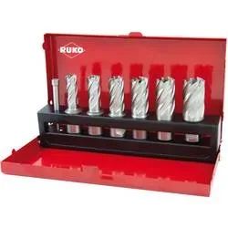 RUKO 108820 Kernlochbohrer 7teilig 12 mm, 14 mm, 16 mm, 18 mm, 20 mm, 22 mm 1 Set