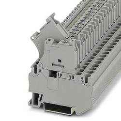 Phoenix Contact ST 4-HESILED 24 (5X20) GY/GY 3036552 Sicherungsreihenklemme 0.08 mm² 4 mm² Grau 50 St.