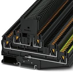 Phoenix Contact PT 4-PE/L/HESILED 250 (5X20) 3002605 Sicherungsreihenklemme 0.2 mm² 6 mm² Schwarz 50 St.