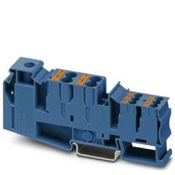 Phoenix Contact PTU 35/4X6/6X2,5 BU 3214081 Potenzialsammelklemme 1.5 mm² 50 mm² Blau 20 St.