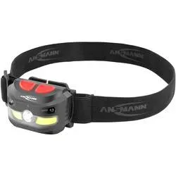 ANSMANN - LED-Kopflampe HD250RS, One Size, Schwarz