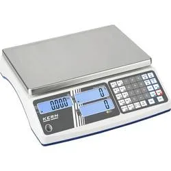 Kern KERN Zählwaage CIB 30K-3 Wägebereich (max.) 30 kg Ablesbarkeit 2 g akkubetrieben, über Steckernetzteil Grau-Weiß