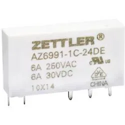 Zettler Electronics AZ6991-1C-12DE Printrelais 12 V/DC 8 1 Wechsler 1 St.