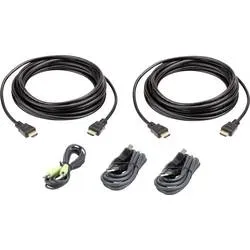 ATEN - Video-/Audio-/Datenkabel-Kit - TAA-konform