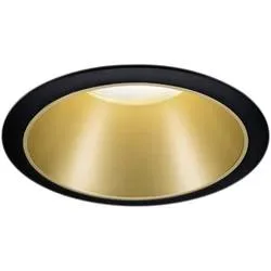 Paulmann 93395 LED-Einbauleuchte LED GU10 Schwarz (matt), Gold
