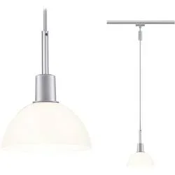 Paulmann Sarrasani Pendelleuchte URail E14 Chrom (matt), Opal