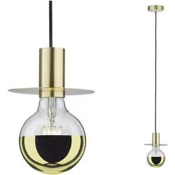 Paulmann Stian 79755 Pendelleuchte LED E27 Messing (gebürstet)