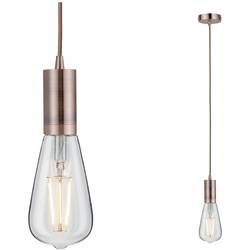 Paulmann Haldis 50387 Pendelleuchte LED E27 Kupfer