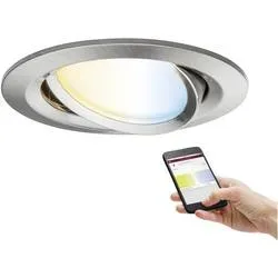 Paulmann 92961 LED-Einbauleuchte LED LED fest eingebaut 6 W Eisen (gebürstet)