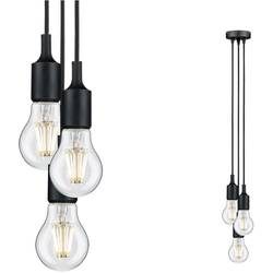 Paulmann Ketil 50382 Pendelleuchte LED E27 Schwarz