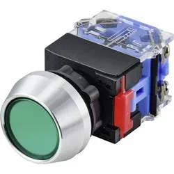 TRU COMPONENTS TC-9428100 LAS0-L-11Z/G Druckschalter 250 V 5 A 1 x Aus/Ein rastend IP40 1 St.