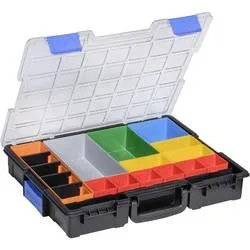 Allit EuroPlus Pro K44/18 Sortimentskoffer (L x B x H) 355 x 440 x 76 mm Anzahl Fächer: 18 Inhalt 1 St.