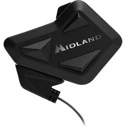 Midland C1410 BT Mini Single Motorrad-Gegensprechanlage Passend für (Helmtyp) alle Helmtypen