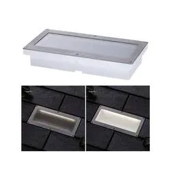Paulmann Brick 94337 Bodeneinbauleuchte LED fest eingebaut LED 5 W Aluminium, Grau