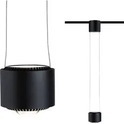 Paulmann URail Pendel Aldan LED-Pendelleuchte URail 13 W LED Schwarz (matt)