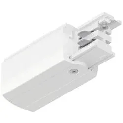 Paulmann 91360 ProRail3 End Feed Hochvolt-Schienensystem-Komponente Endeinspeiser ProRail3 Weiß