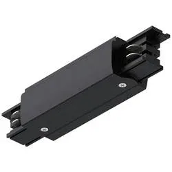 Paulmann 91366 ProRail3 Mid Feed Hochvolt-Schienensystem-Komponente Mitteleinspeiser ProRail3 Schwarz