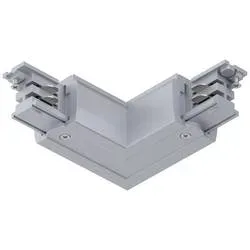Paulmann 91370 ProRail3 L-Connect Erde Hochvolt-Schienensystem-Komponente L-Verbinder ProRail3 Silber