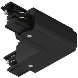 Paulmann 91375 ProRail3 L-Connect Erde Hochvolt-Schienensystem-Komponente L-Verbinder ProRail3 Schwarz