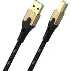 Oehlbach - USB Primus USB-Kabel 2 Typ A-Typ B - 2m, Multicolor, One Size