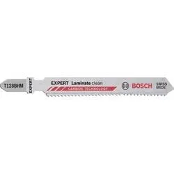 Bosch Accessories 2608900542 EXPERT ?Laminate Clean? T128 BHM Stichsägeblatt, 3 Stück 3 St.
