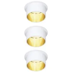 Paulmann 93381 Gil LED-Einbauleuchte LED LED fest eingebaut 19.5 W Weiß (matt), Gold