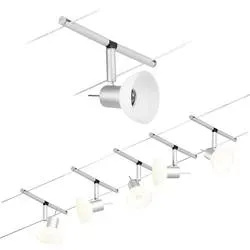 Paulmann Wire Systems 94448 Seil-Komplettsystem GU5.3 Chrom (matt)