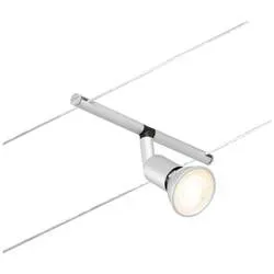 Paulmann Wire Systems Niedervolt-Seilsystem-Leuchte GU5.3 Chrom (matt)